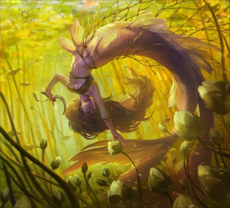 Мермейд болотная русалка