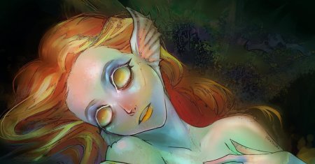 Арт русалка