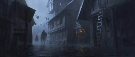 Средневековый город фэнтези