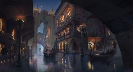 Город на воде фэнтези