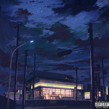 Аниме пейзажи ночь