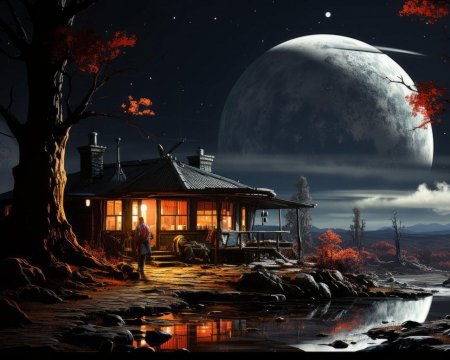 Пейзажи с домами