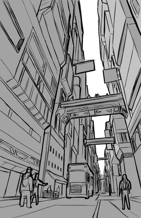 Город в перспективе