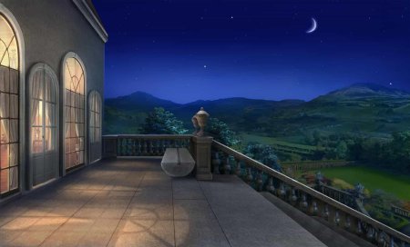 Особняк сакамаки коридор