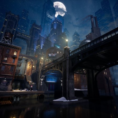 Batman arkham city готэм