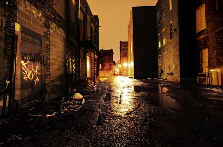 Нью-йорк улица подворотня