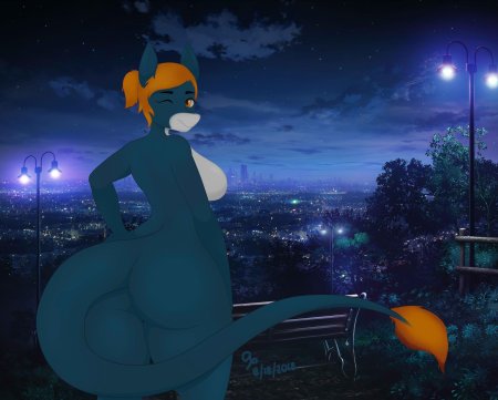 Фурри девушка лиса