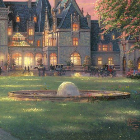 Картины томаса кинкейда