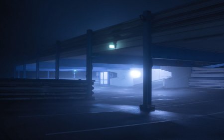 Парковка ночью