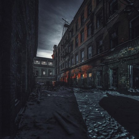 Заброшка красный треугольник