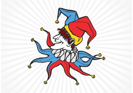 Шут мультяшный