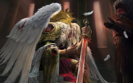 Сангвиний примарх кровавых ангелов