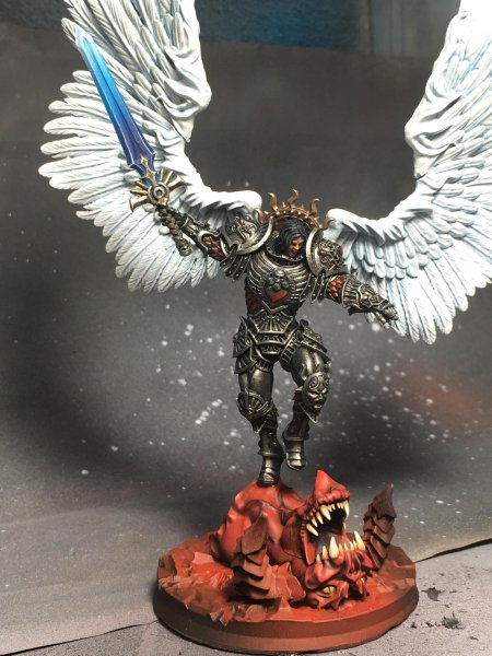 Сангвиний примарх кровавых ангелов