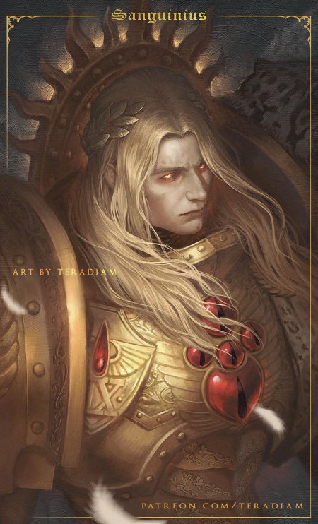 Вархаммер 40000 примарх сангвиний