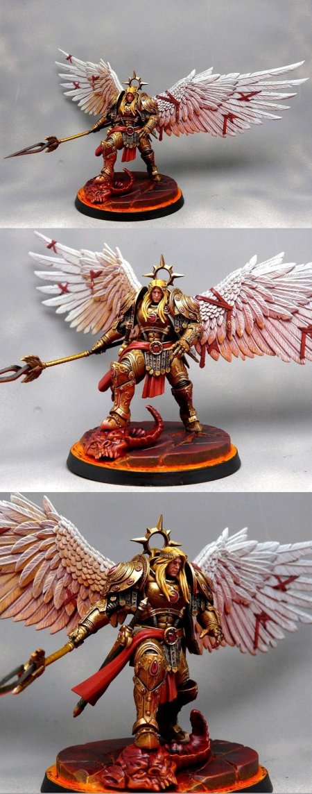 Сангвиний примарх кровавых ангелов