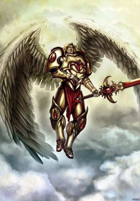 Сангвиний примарх кровавых ангелов