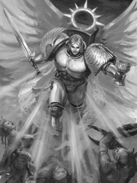 Сангвиний примарх кровавых ангелов