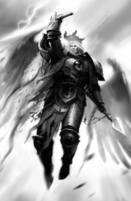 Сангвиний примарх кровавых ангелов