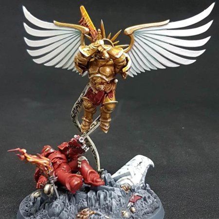 Сангвиний примарх кровавых ангелов