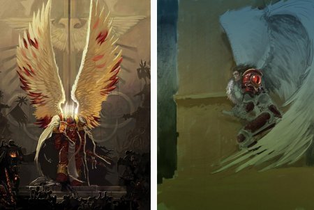 Сангвиний примарх кровавых ангелов