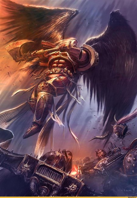 Сангвиний примарх кровавых ангелов