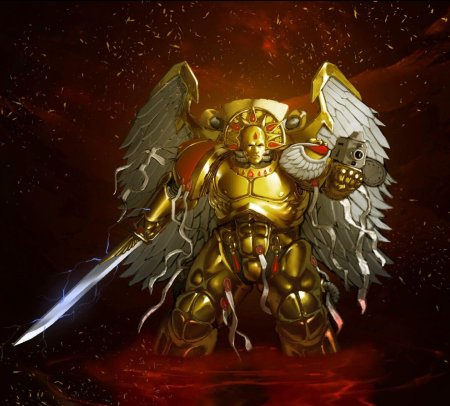 Сангвиний примарх кровавых ангелов