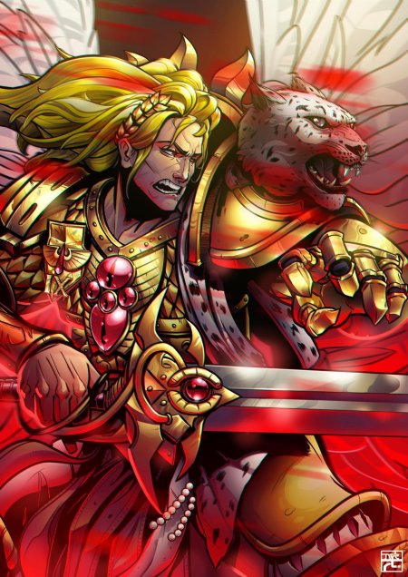 Вархаммер 40000 примарх сангвиний