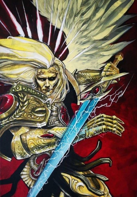 Сангвиний примарх кровавых ангелов