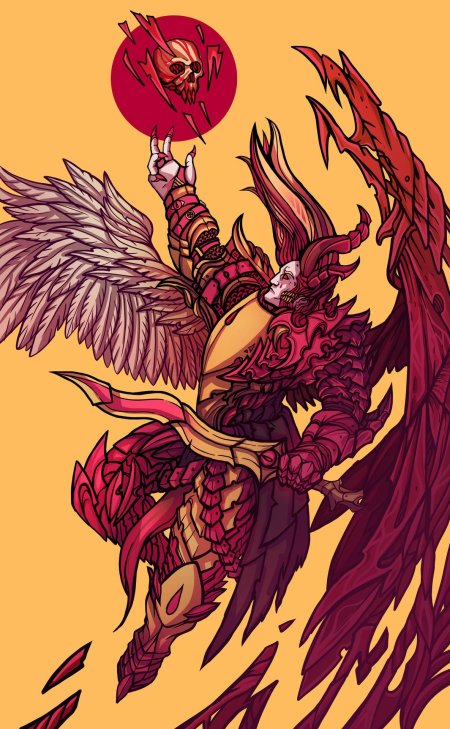 Бахамут дракон демон