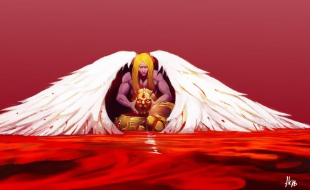 Сангвиний примарх кровавых ангелов