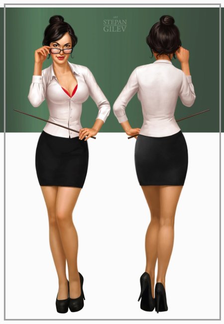 Учительница арт