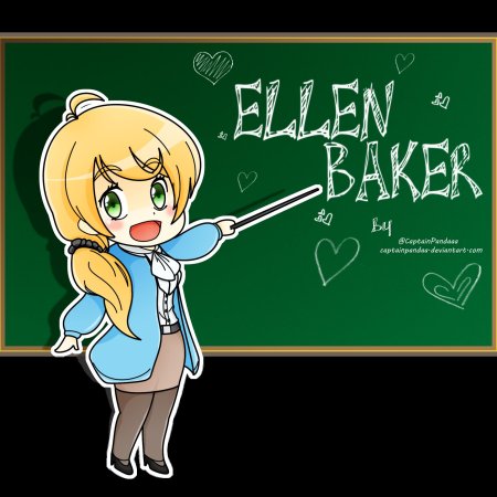 Эллин бейкер аниме