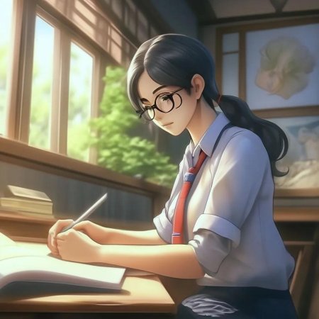 Аниме учительница