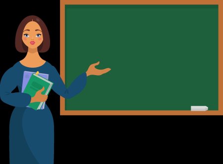 Учитель у доски