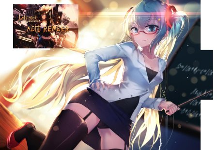 Аниме учительница