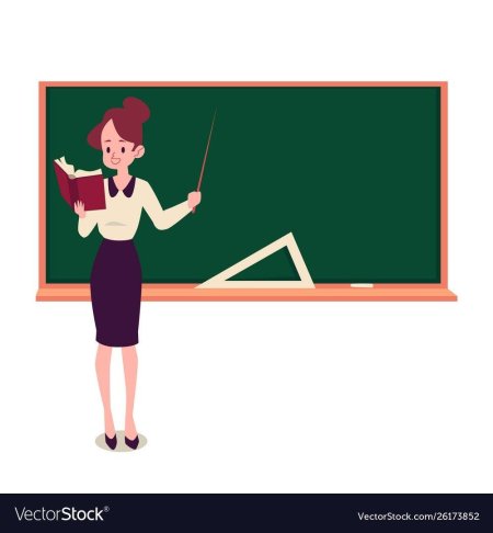 Учитель у доски