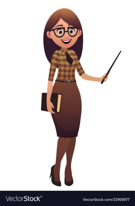 Учитель мультяшный