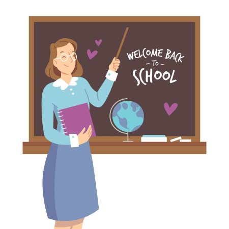 Векторные иллюстрации учитель