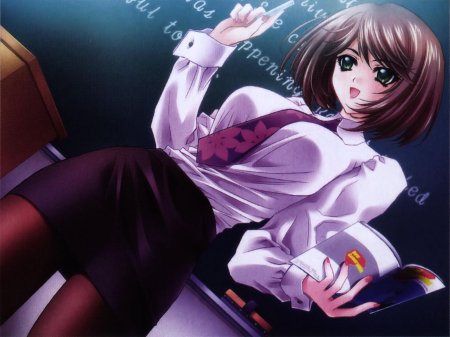 Аниме учительница