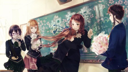 Аниме школьник