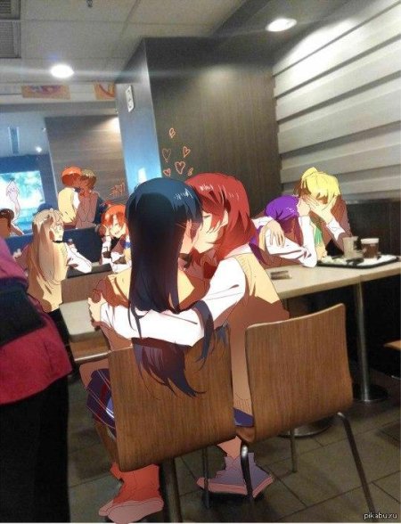 Аниме в школе