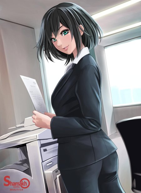 Yomu office lady аниме