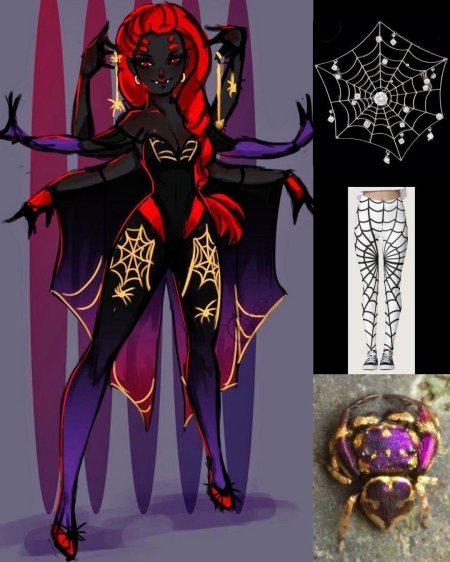 Вайдона спайдер арт