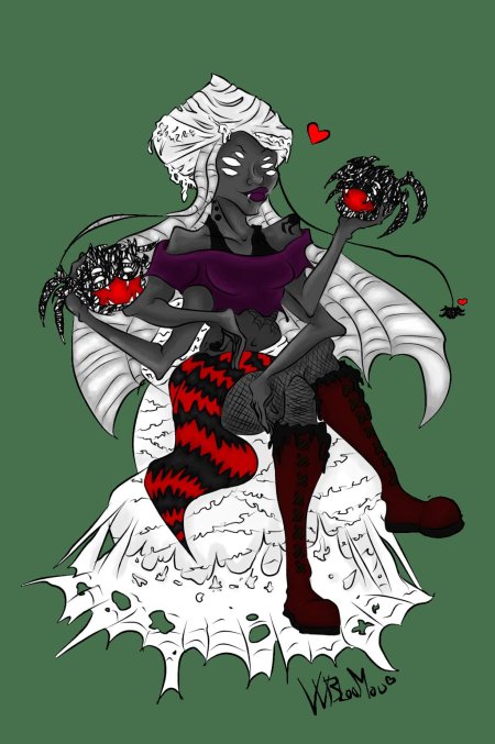 Дон старв королева пауков