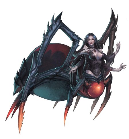 Арахна раса фэнтези