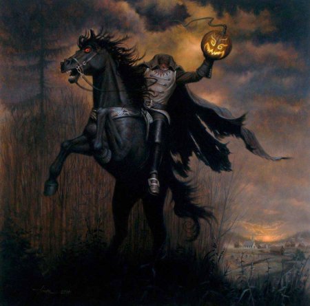Сонная лощина всадник без головы арт