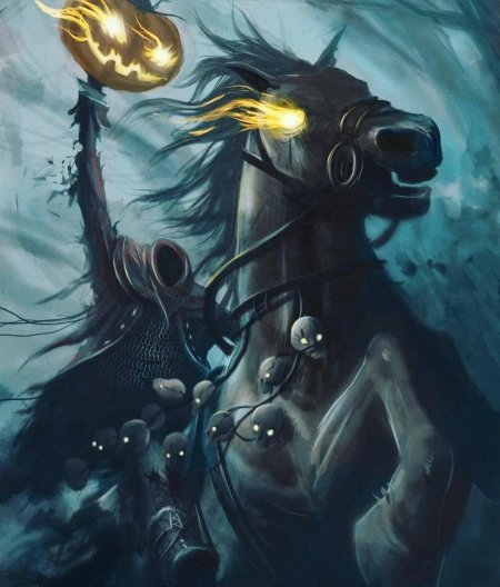 Сонная лощина всадник без головы арт