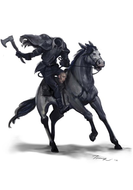 Сонная лощина всадник без головы арт