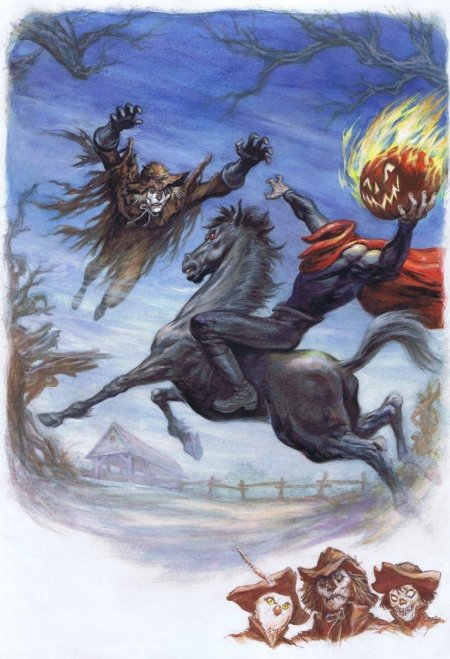 Сонная лощина безголовый всадник