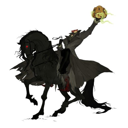 Сонная лощина всадник без головы арт